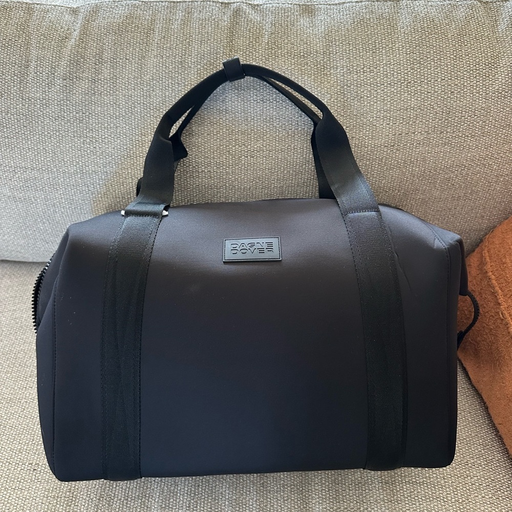 Dagne Dover Black Duffel Bag